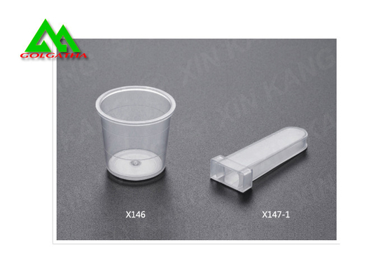 Китай Медицинское и лаборатория Эко дружелюбное поставляют небольшую пластиковую чашку образца с крышками поставщик